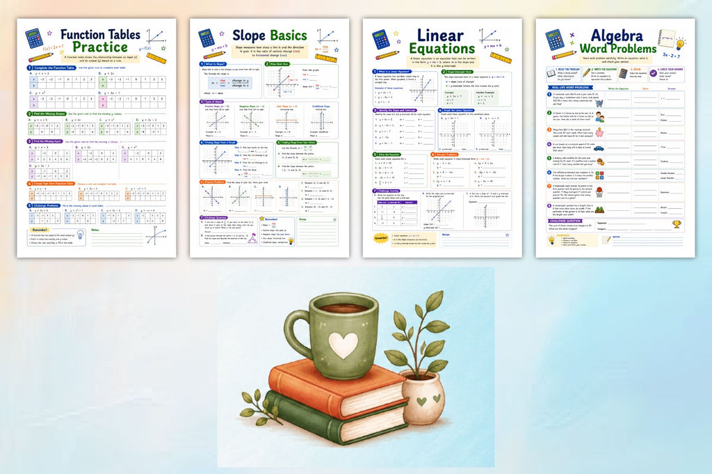 Build Strong Algebra Skills Workbook