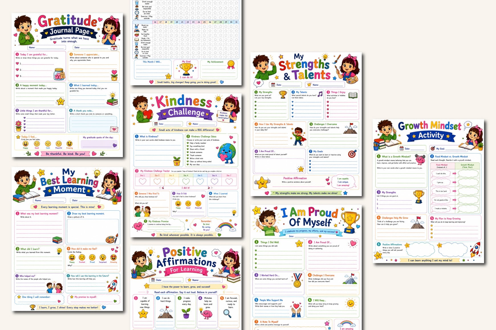 Curious Minds Learning Planner