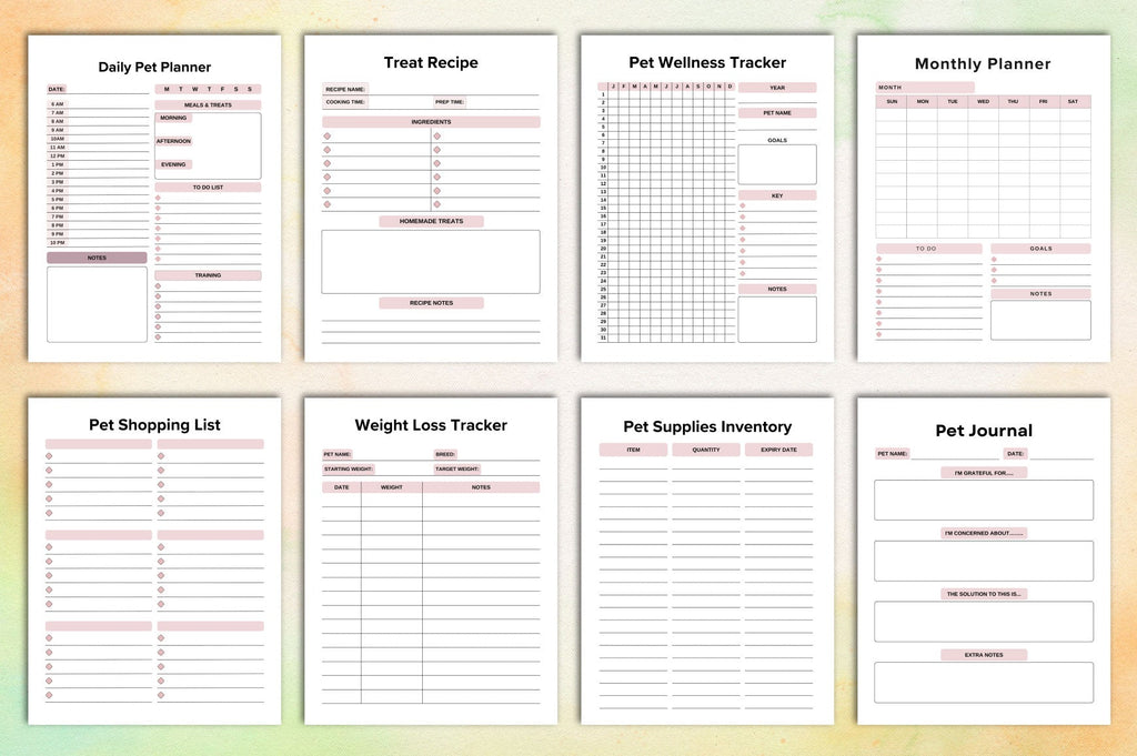 Pet Care Planner Guide