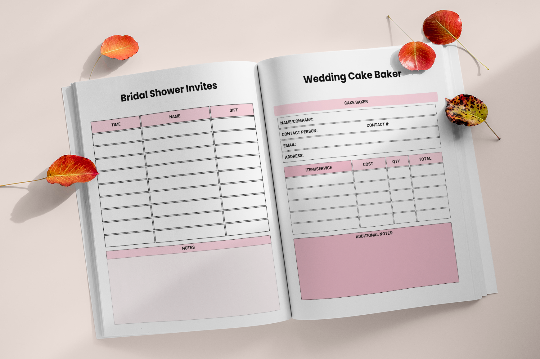 Wedding Day Budget Planner