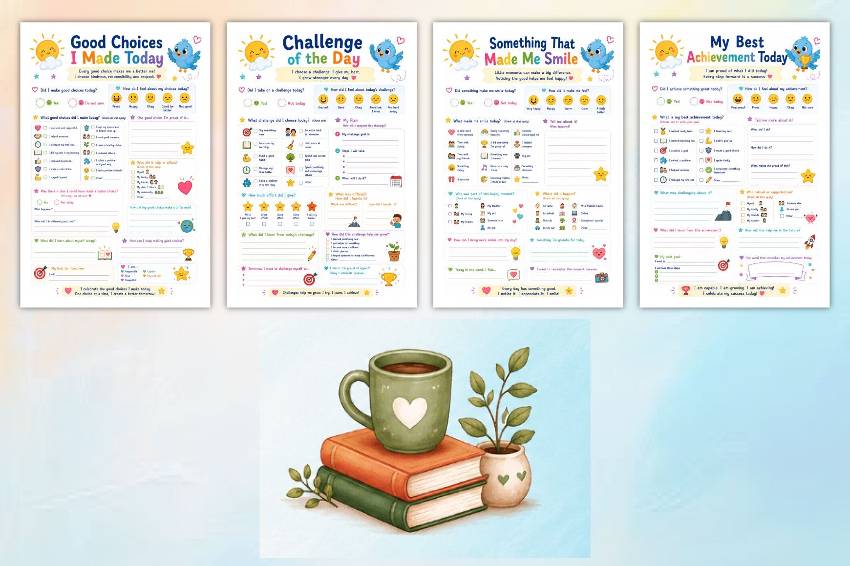 Early Bird Success For Kids Journal