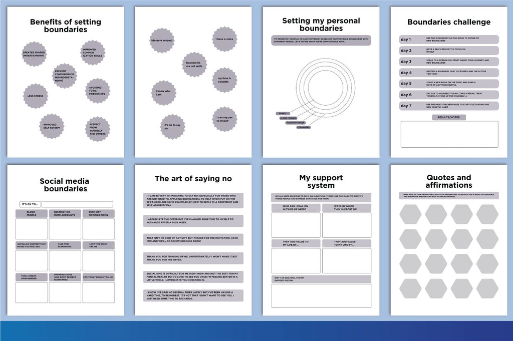 Teen Boundaries Workbook for Personal Growth