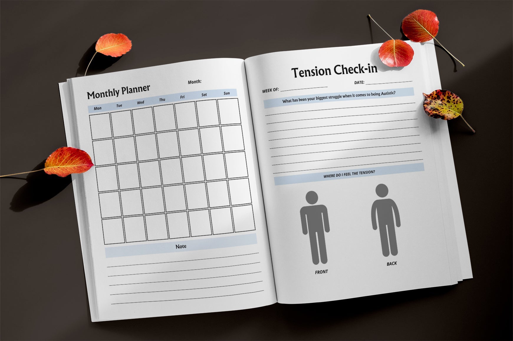 Autism Planner for Effective Organization printable organization toolkit