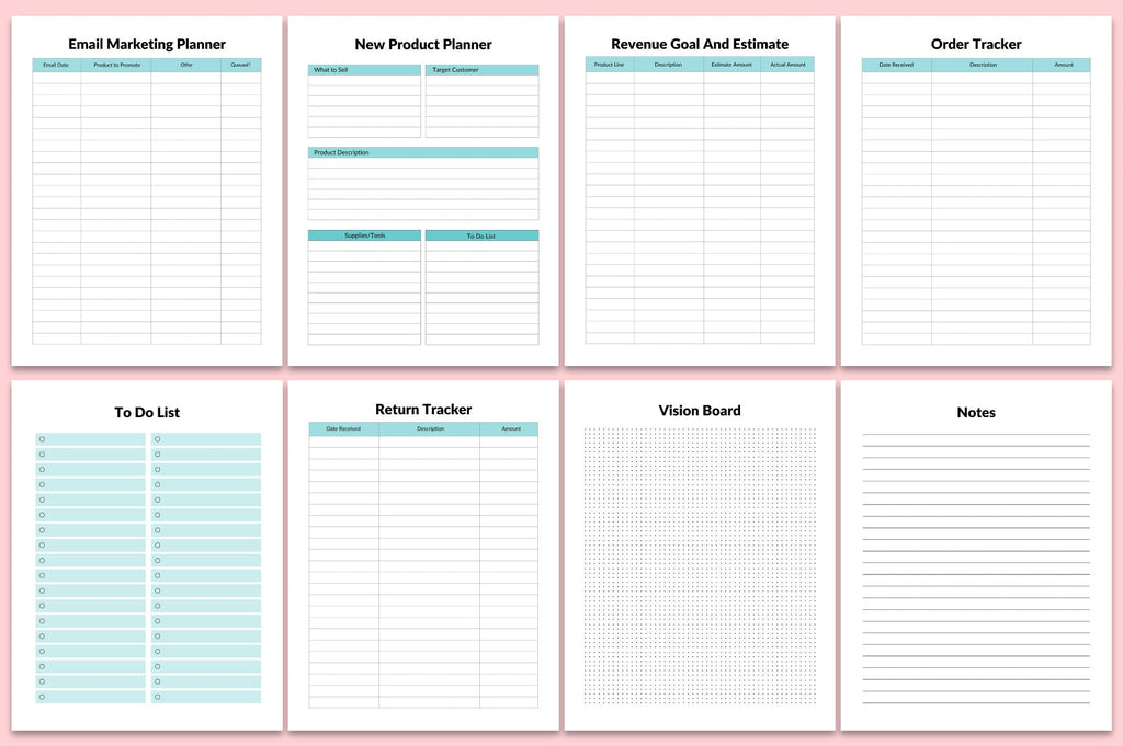 Online Shop Planner