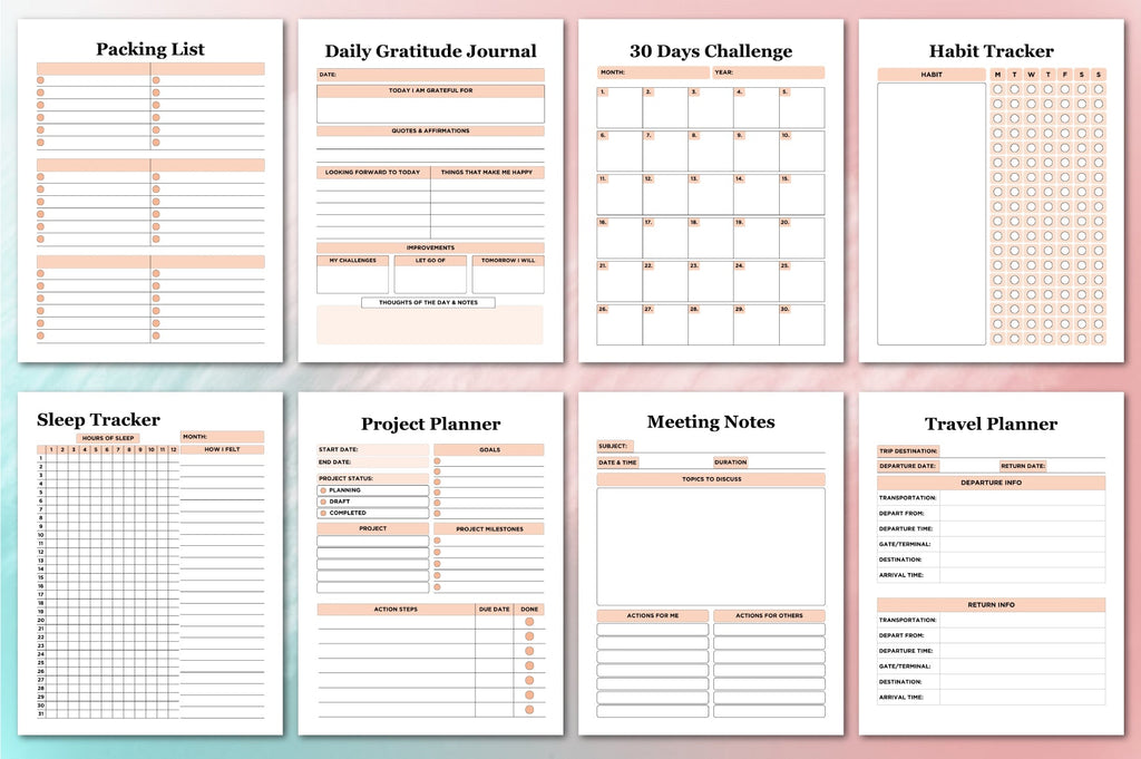 Aesthetic Planner