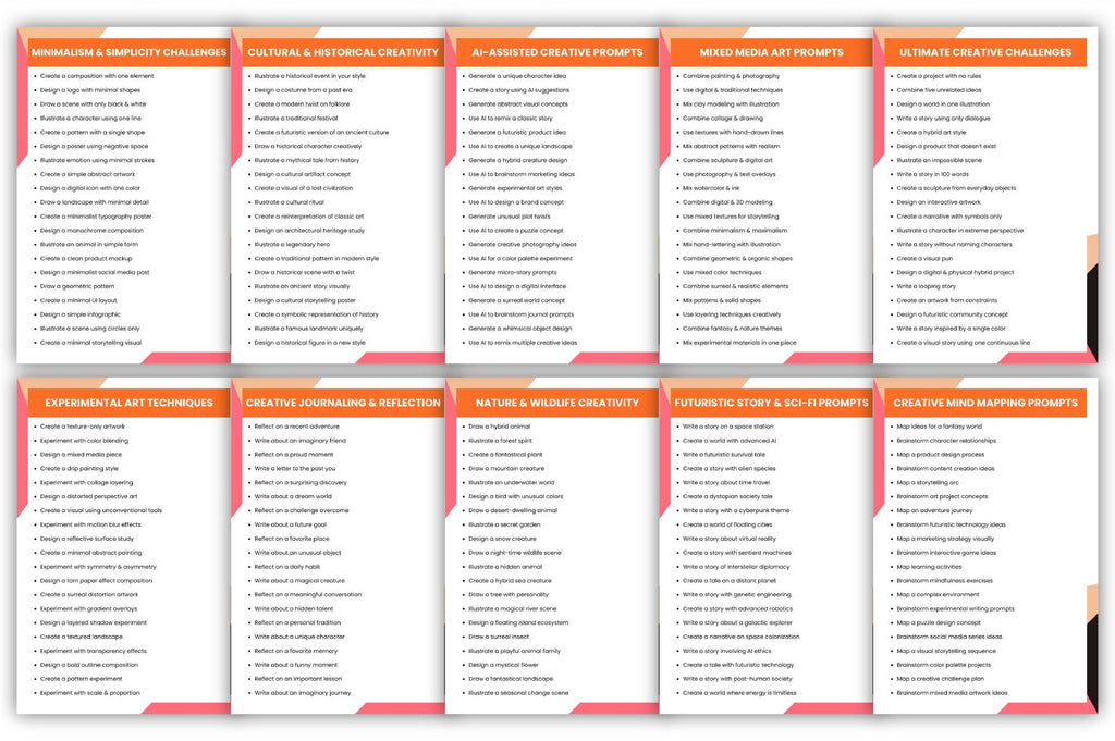 AI for Creative Projects Prompts