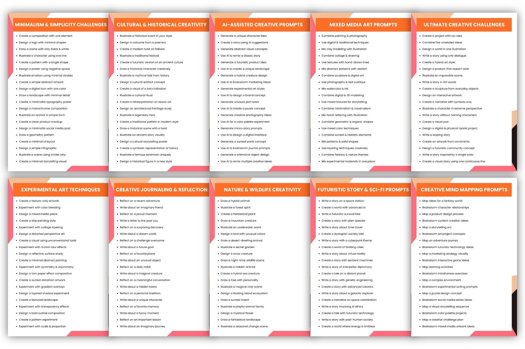 AI for Creative Projects Prompts