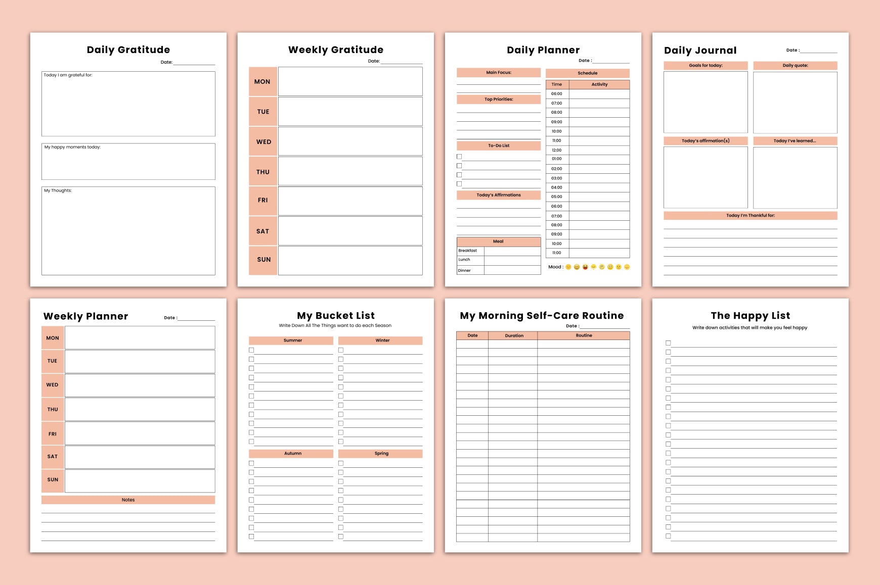 Healing Wellness Journal