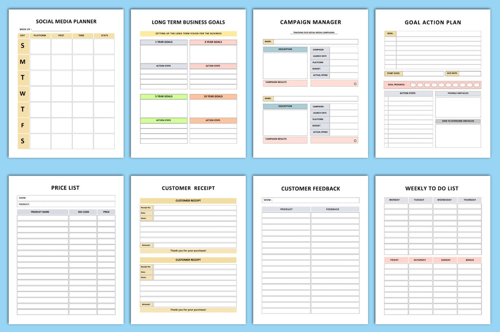 Small Business Planner