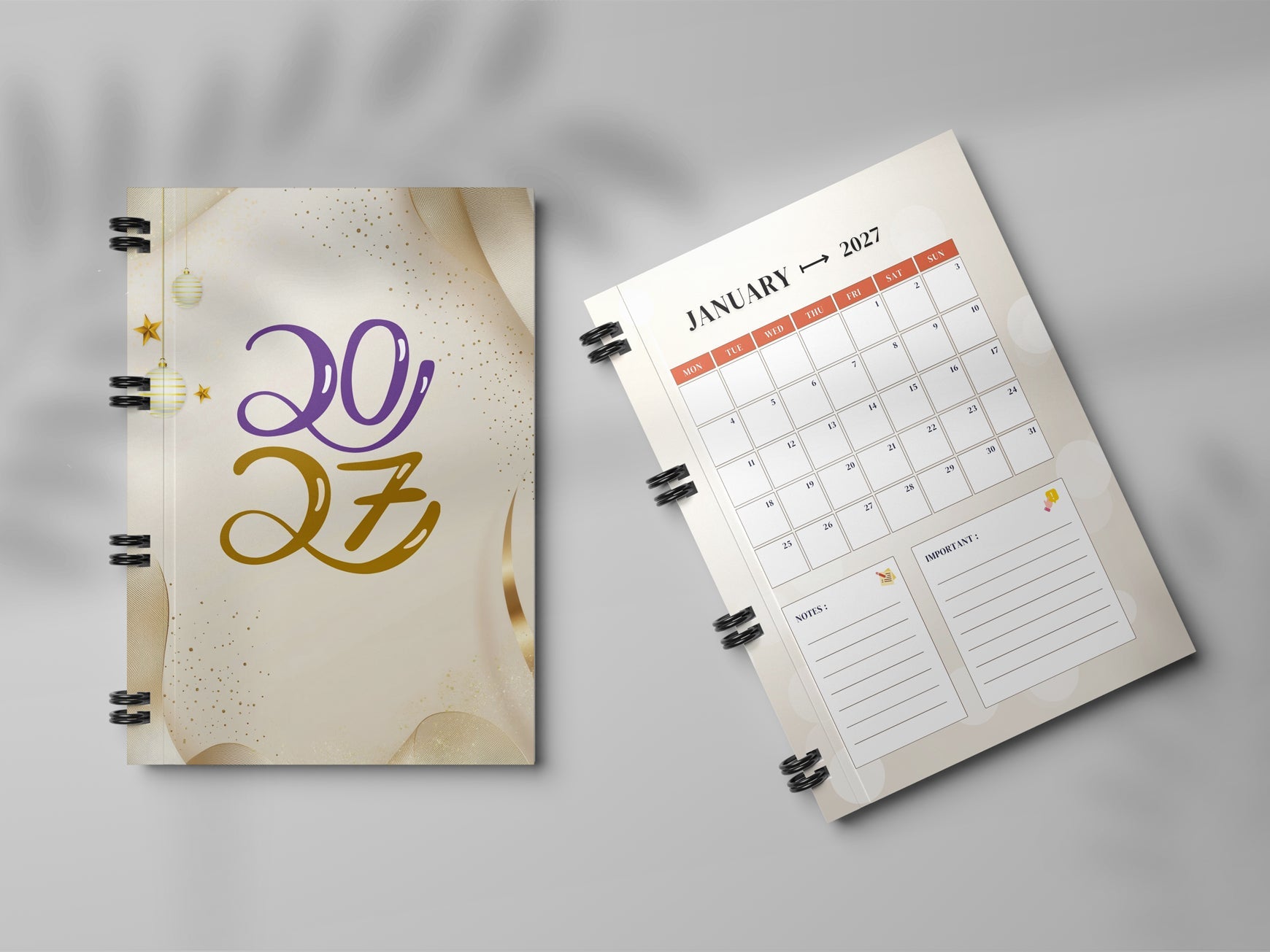 Yearly Monthly Planner