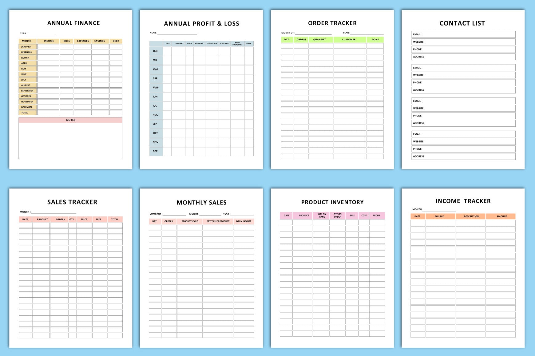 Small Business Planner