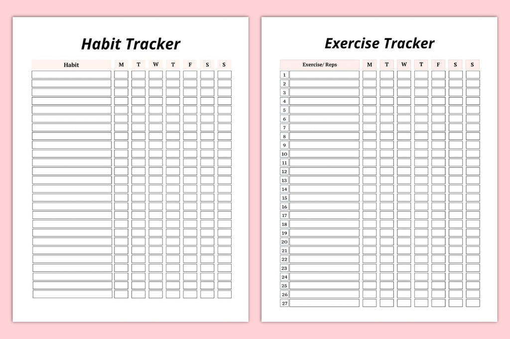 ADHD Productivity Planner with focus and time management pages
