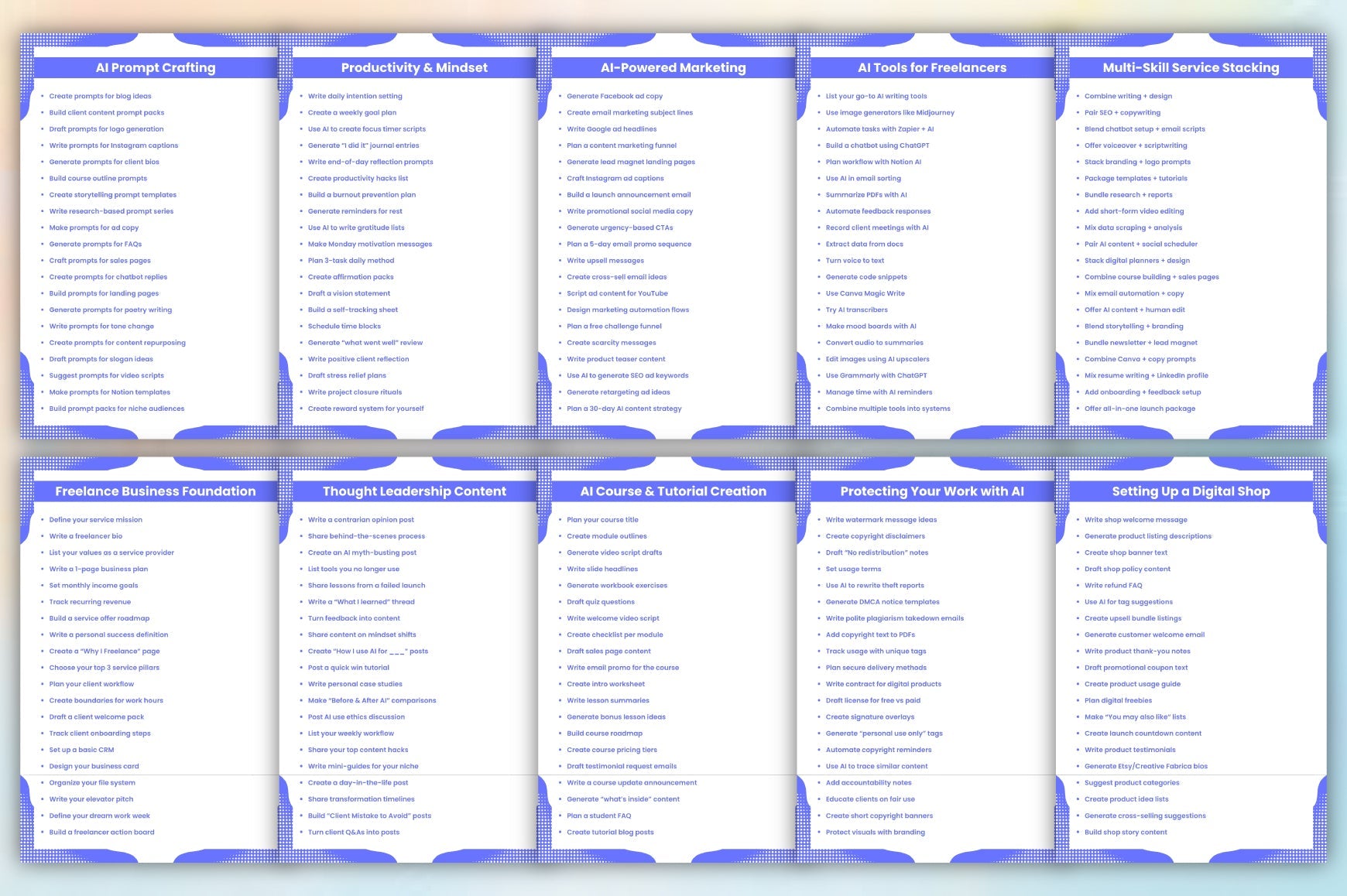 AI Freelancer Toolkit Prompts