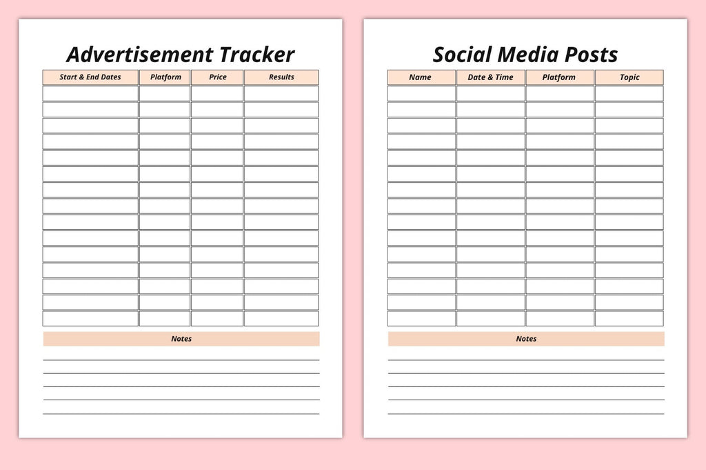 Bakery Business Planner