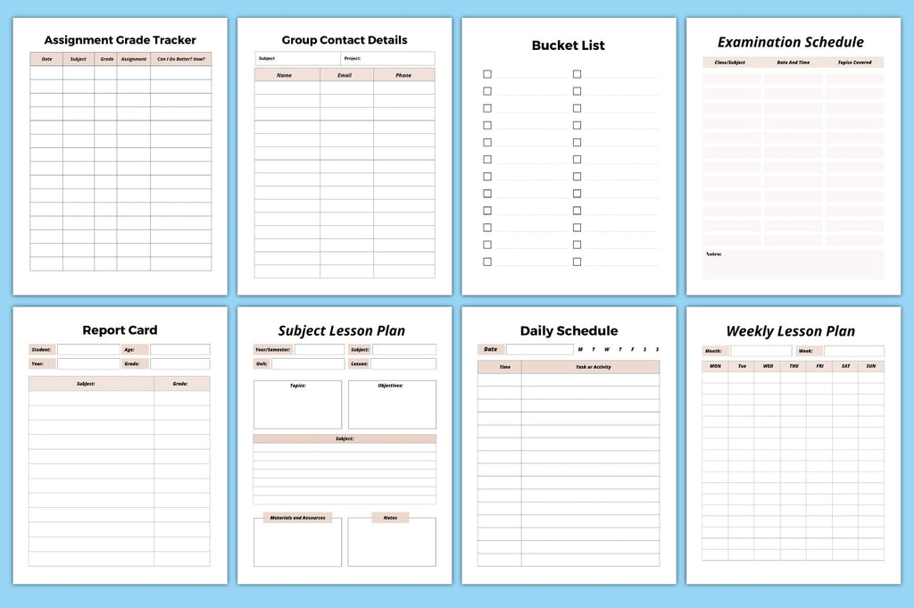 Nursing Student Planner