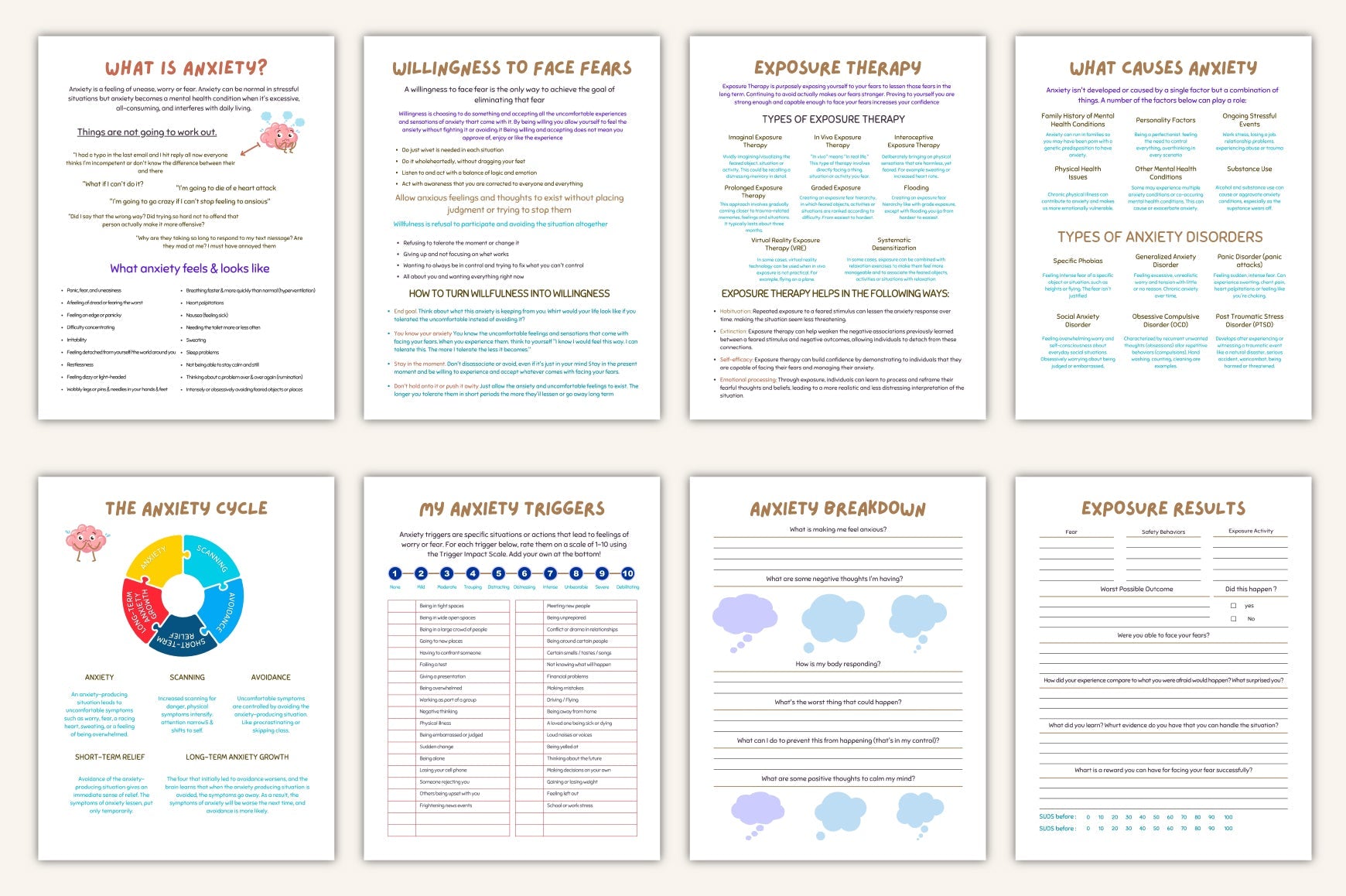 Anxiety Relief Self-Care Journal