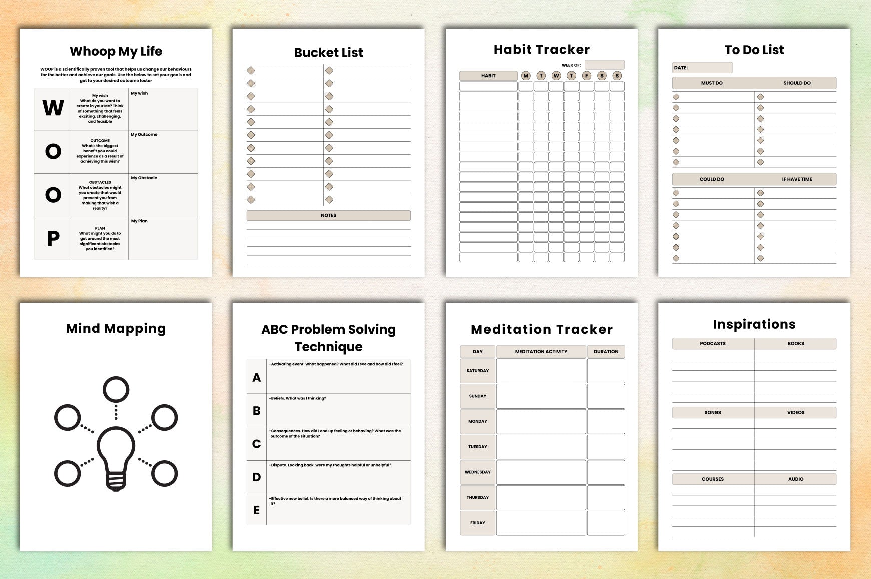 Vision Board Planner