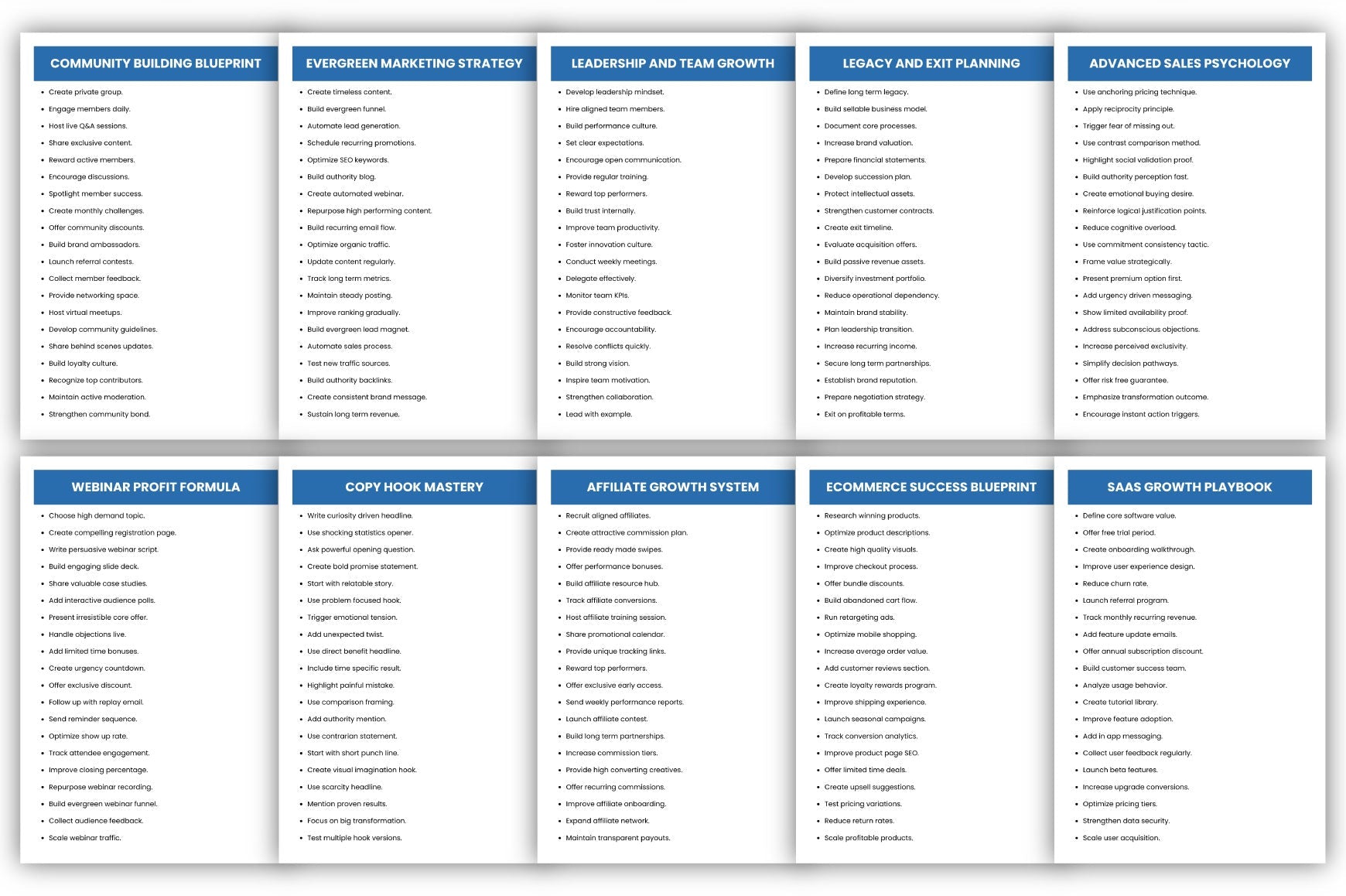 Best Seller Blueprint Prompts