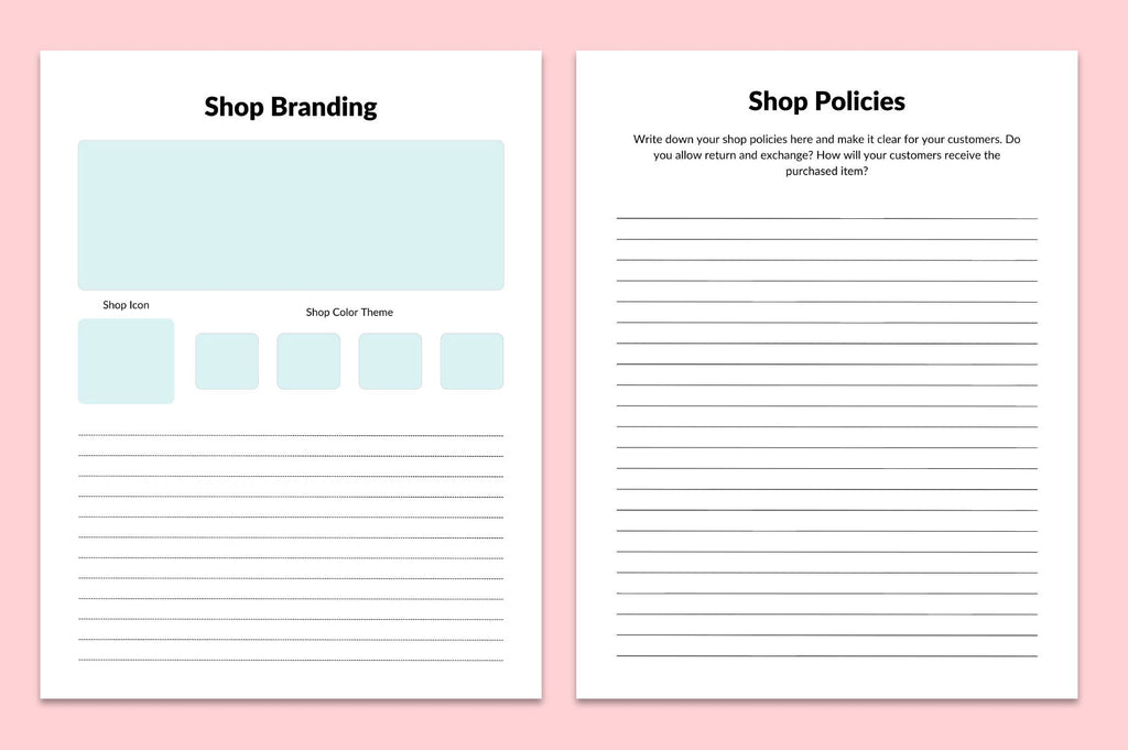 Online Shop Planner