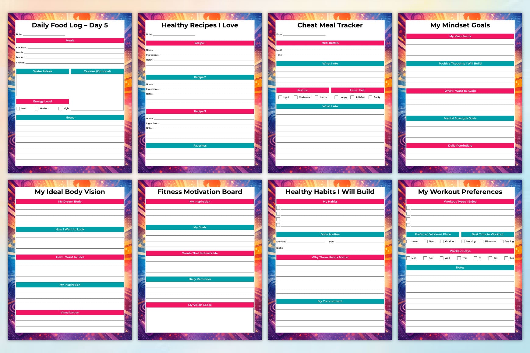 Fit Strong Planner