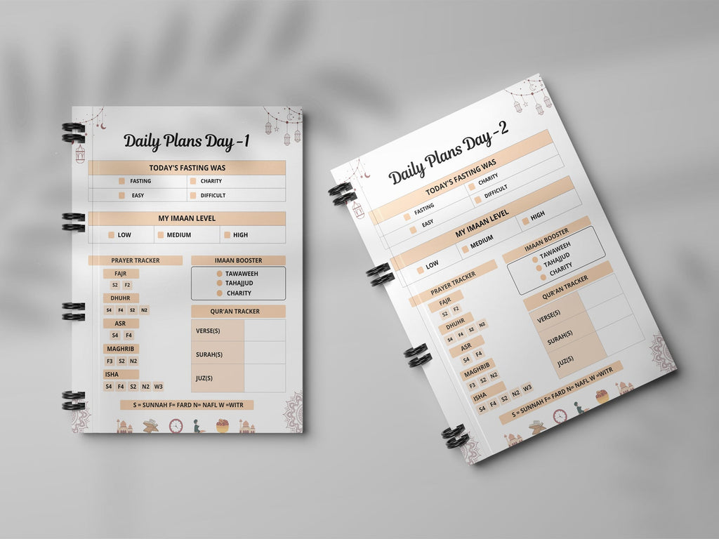Ramadan Planning Planner