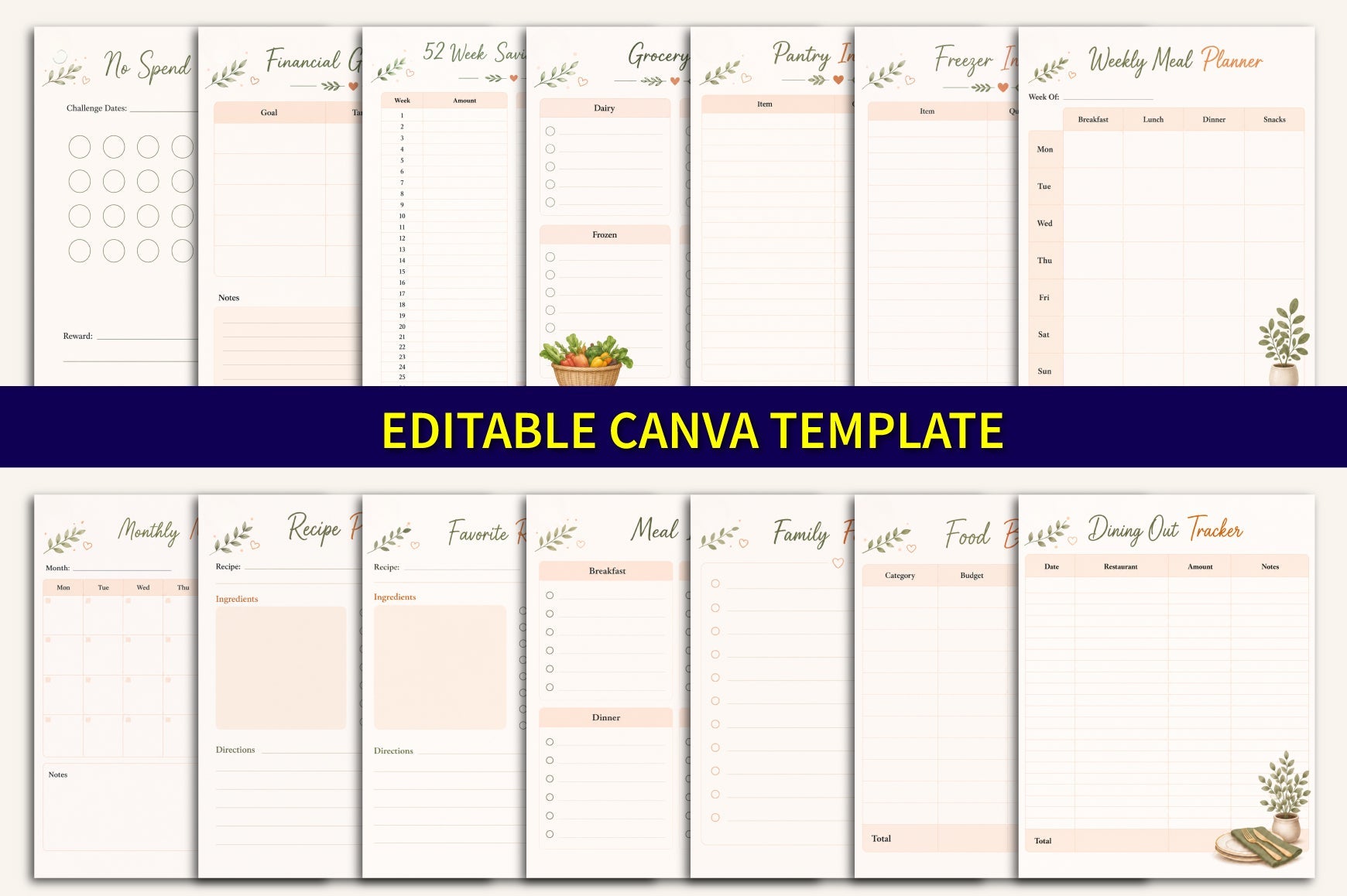 Family Budget Meal Planner