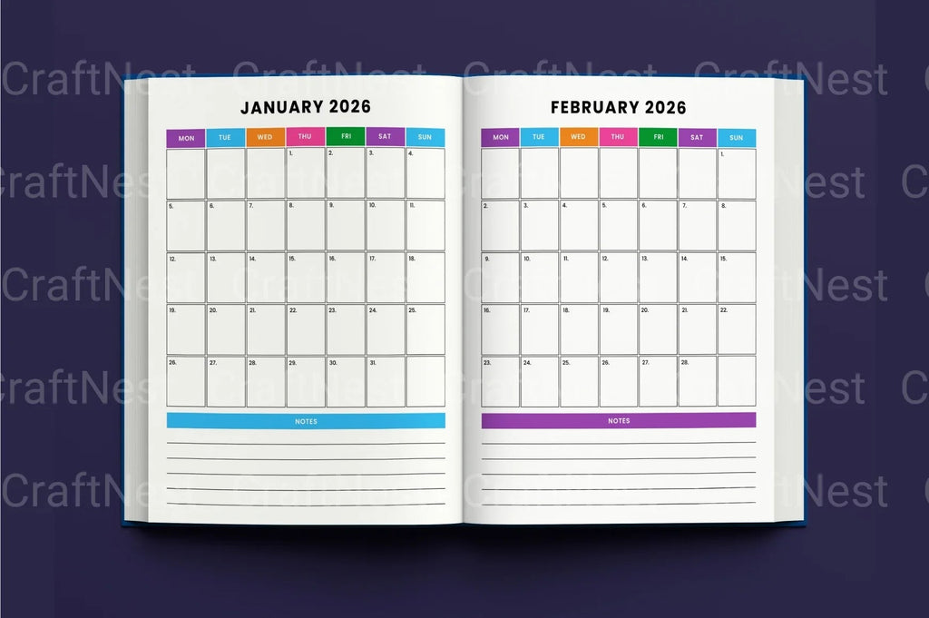 ADHD Printable Planner chore tracker and productivity planner