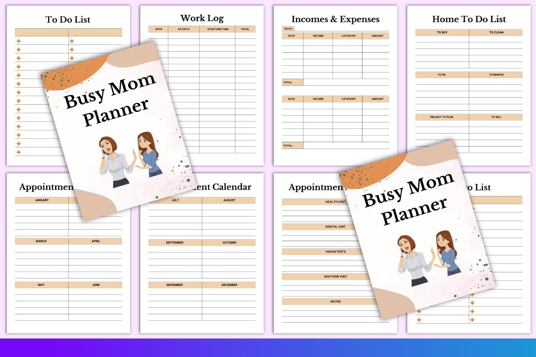 Busy Mom Planner