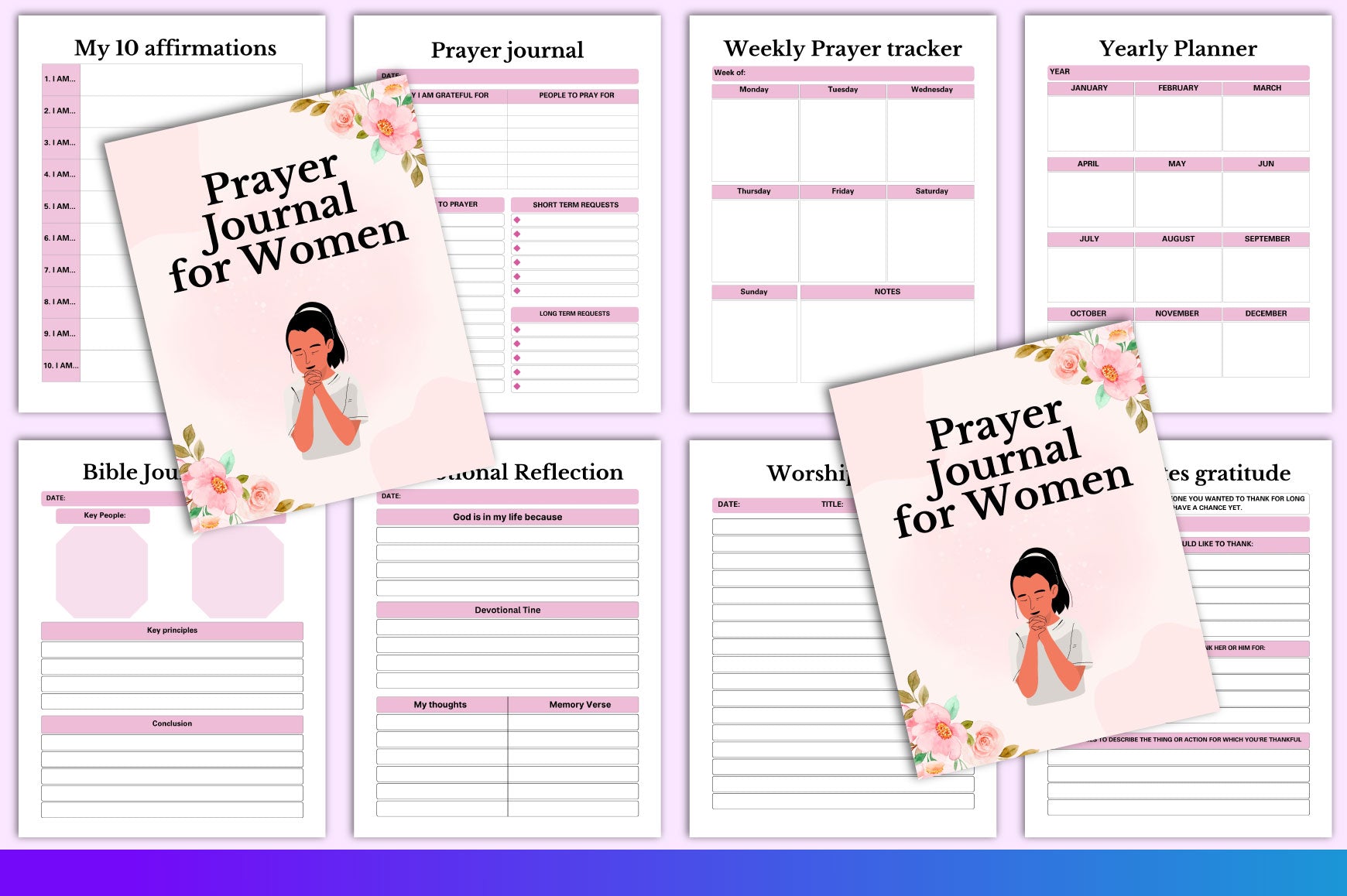 Prayer Journal for Women