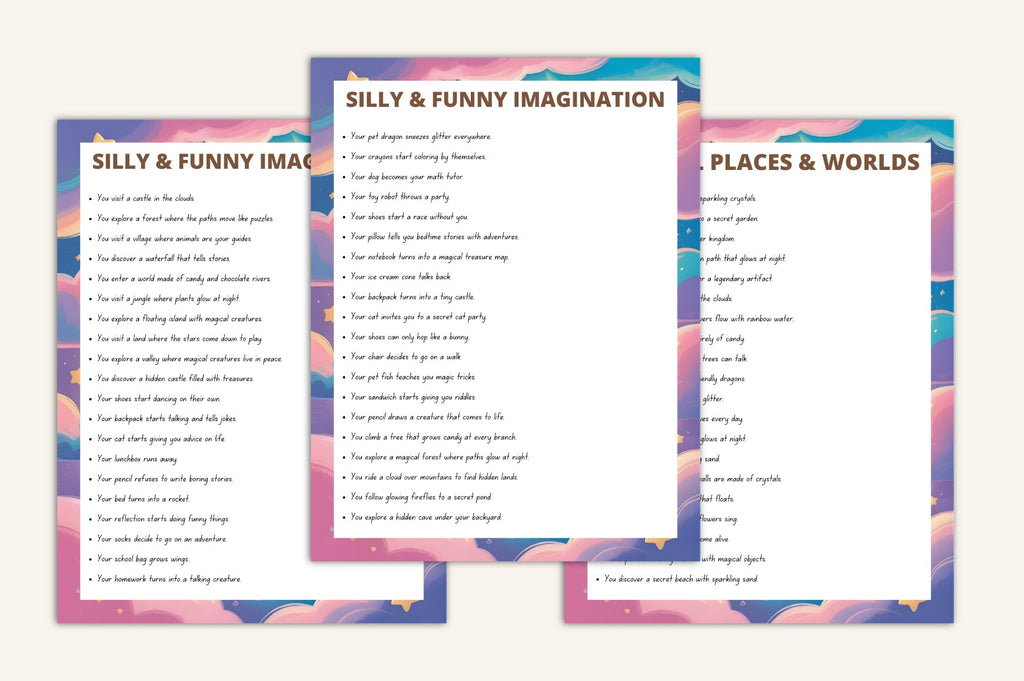 Kids Imagination Prompts