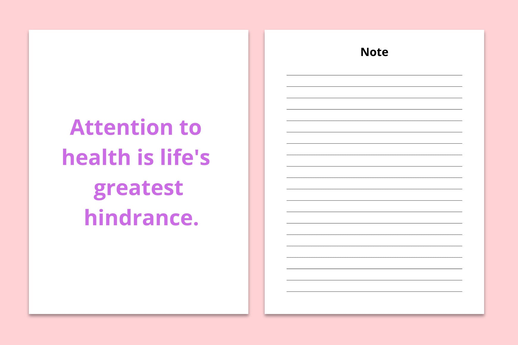 Personal Details Planner