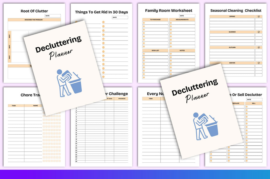 Decluttering Planner Guide