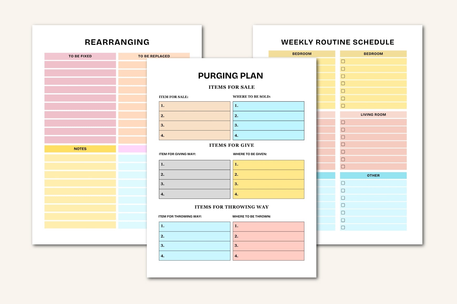 The Ultimate Decluttering Planner