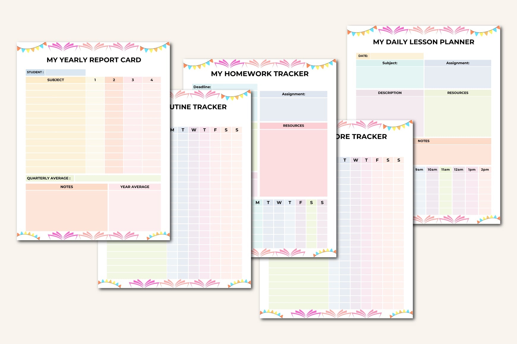Teacher Planner 100 Workbook