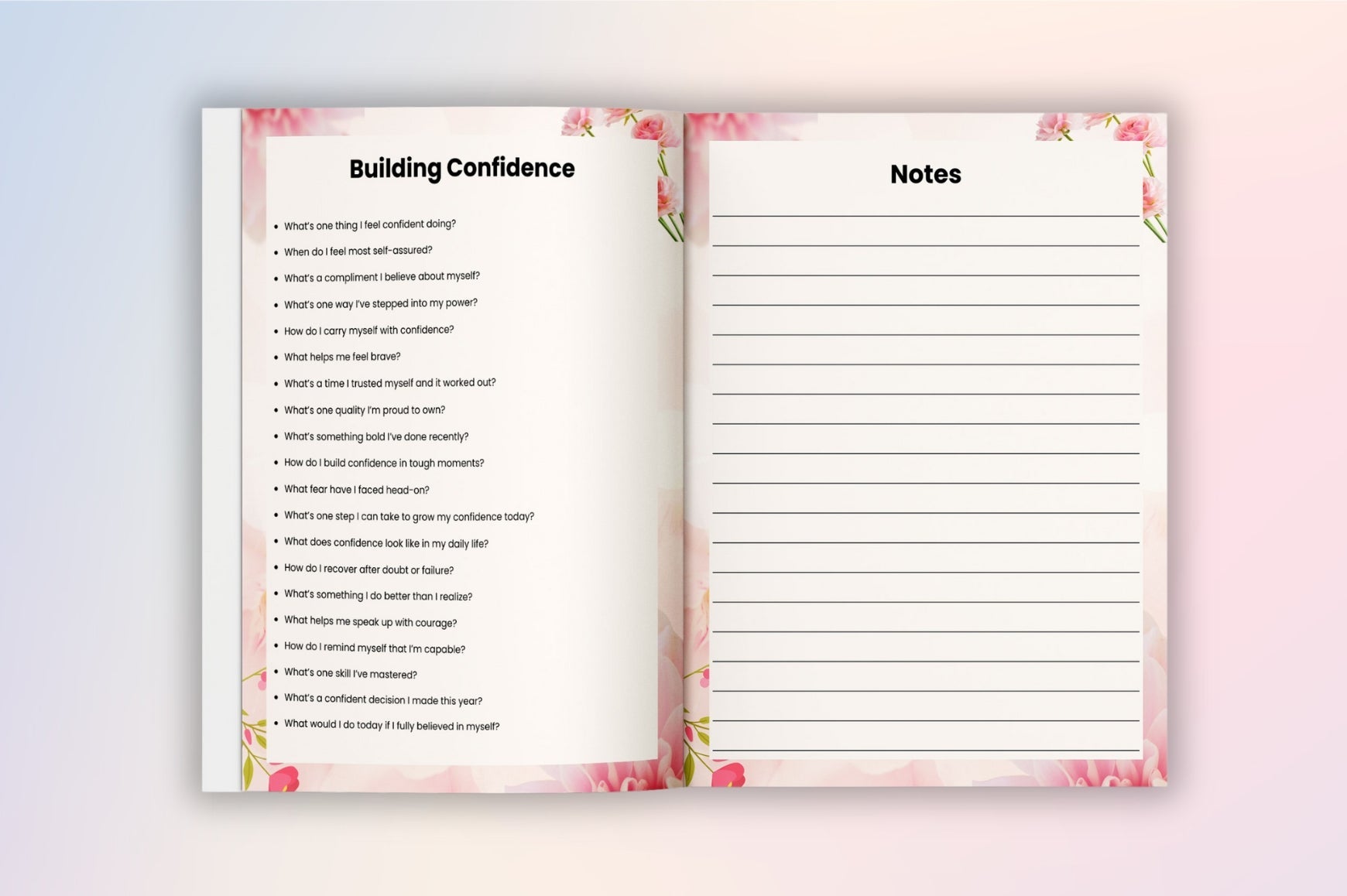 Self Esteem Workbook for Women