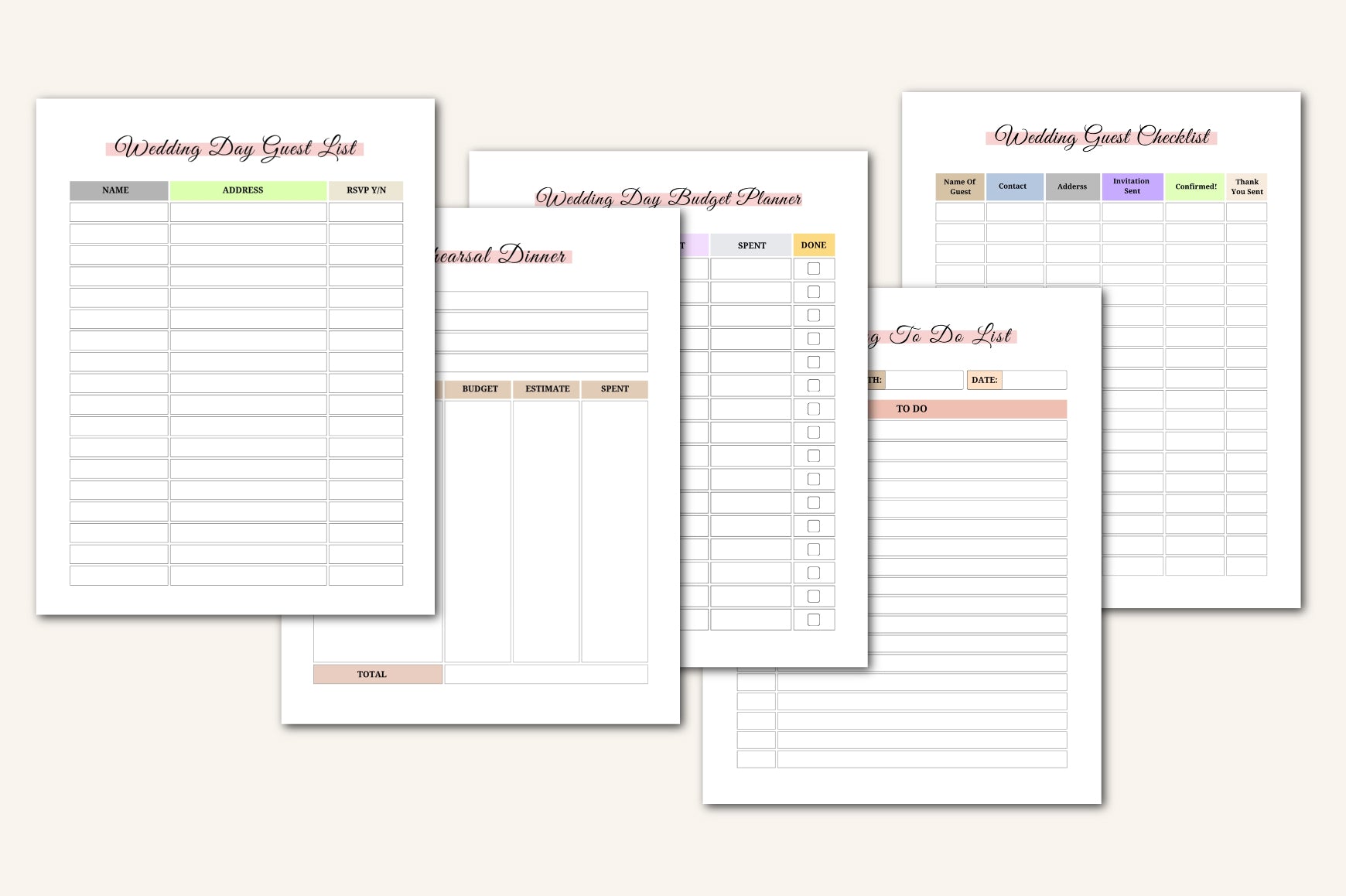 Wedding Planning Companion Guide