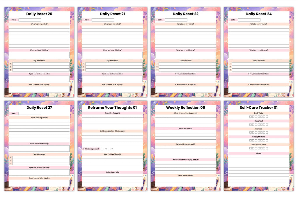 Overthink Less Planner