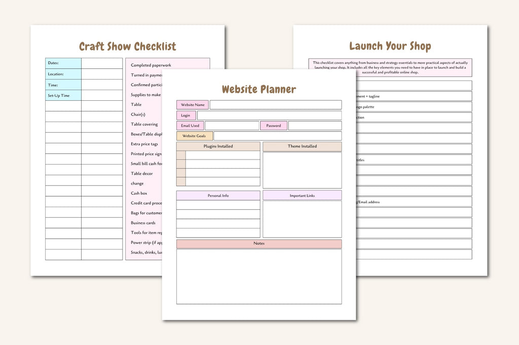 Crafting Business Workbook