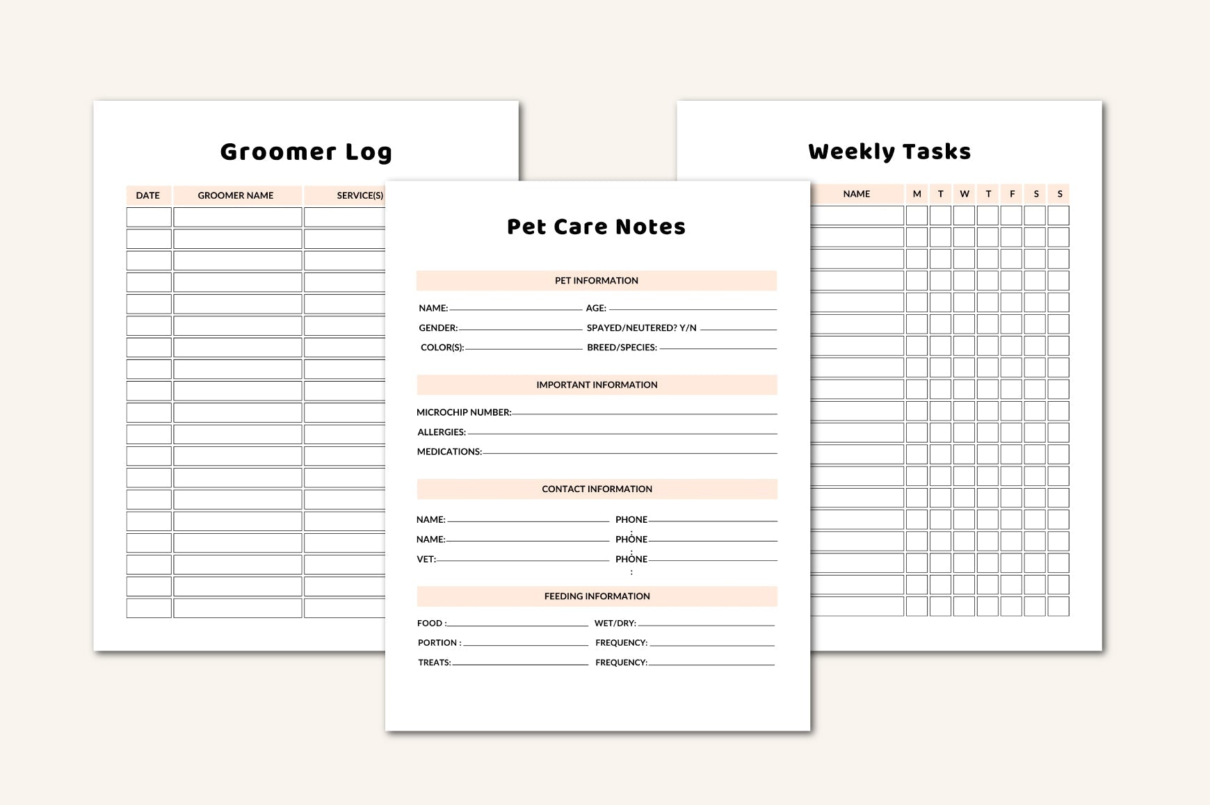 The All In One Puppy Parent Planner