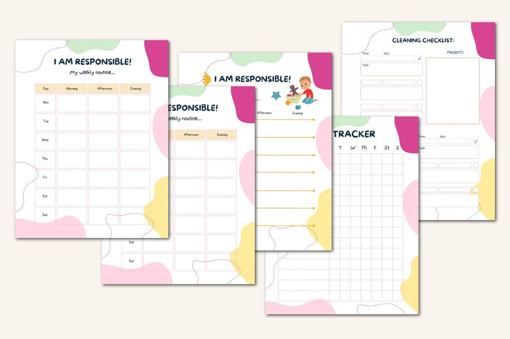 Yearly Activities Kids Planner
