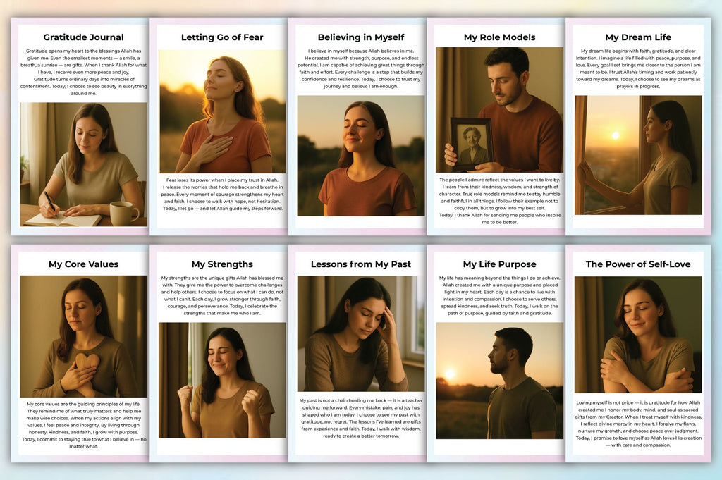 Vision Board Guidebook Planner
