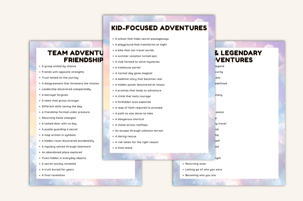 Short Kids Prompts