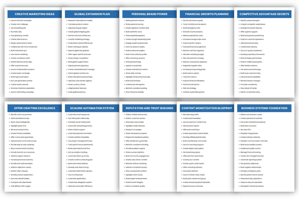 Best Seller Blueprint Prompts
