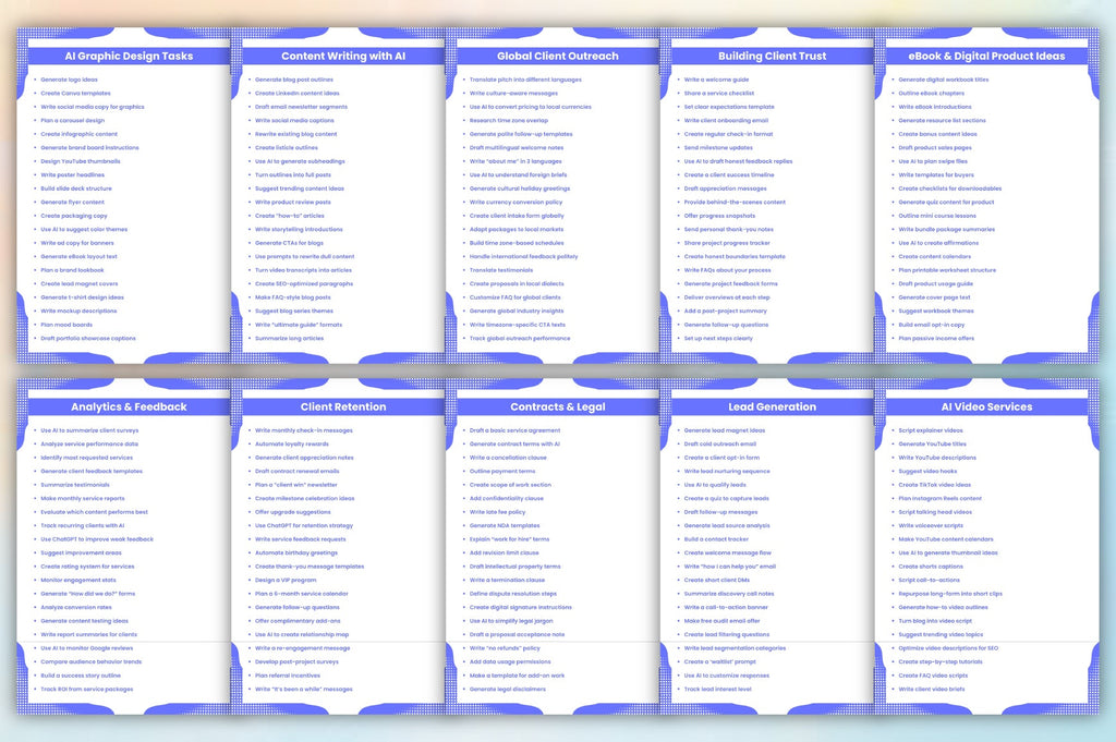 AI Freelancer Toolkit Prompts