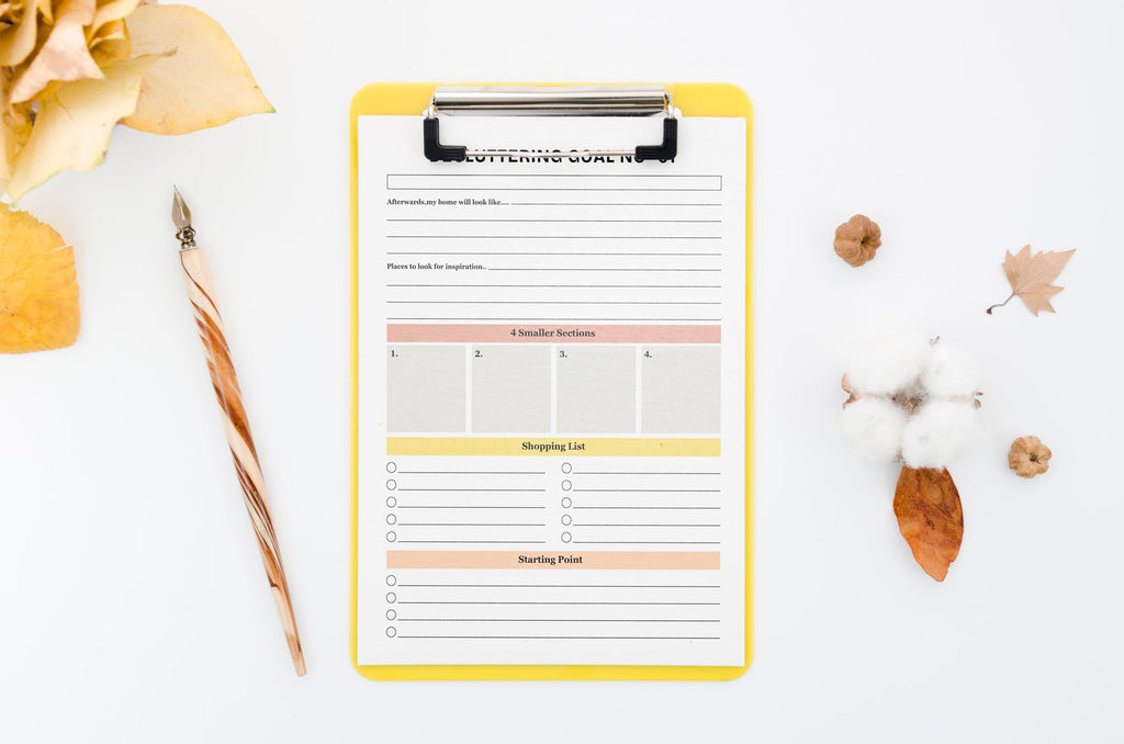 Declutter Workbook