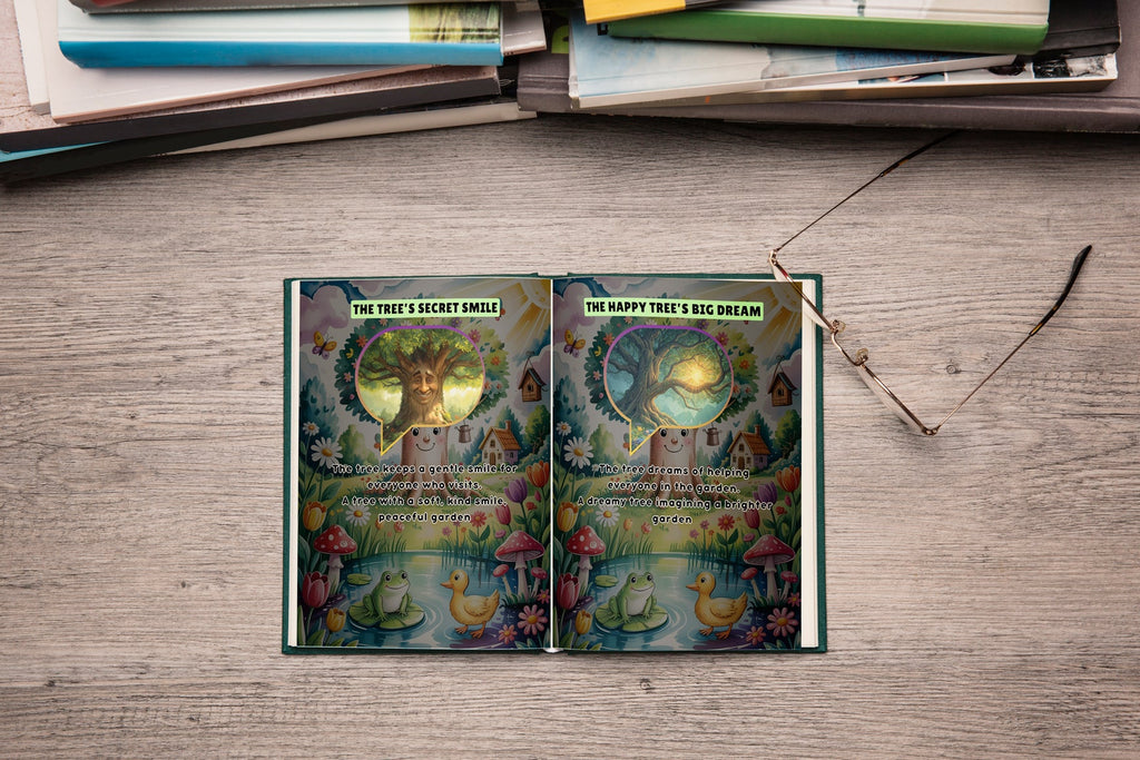 The Happy Tree in the Tiny Garden Book