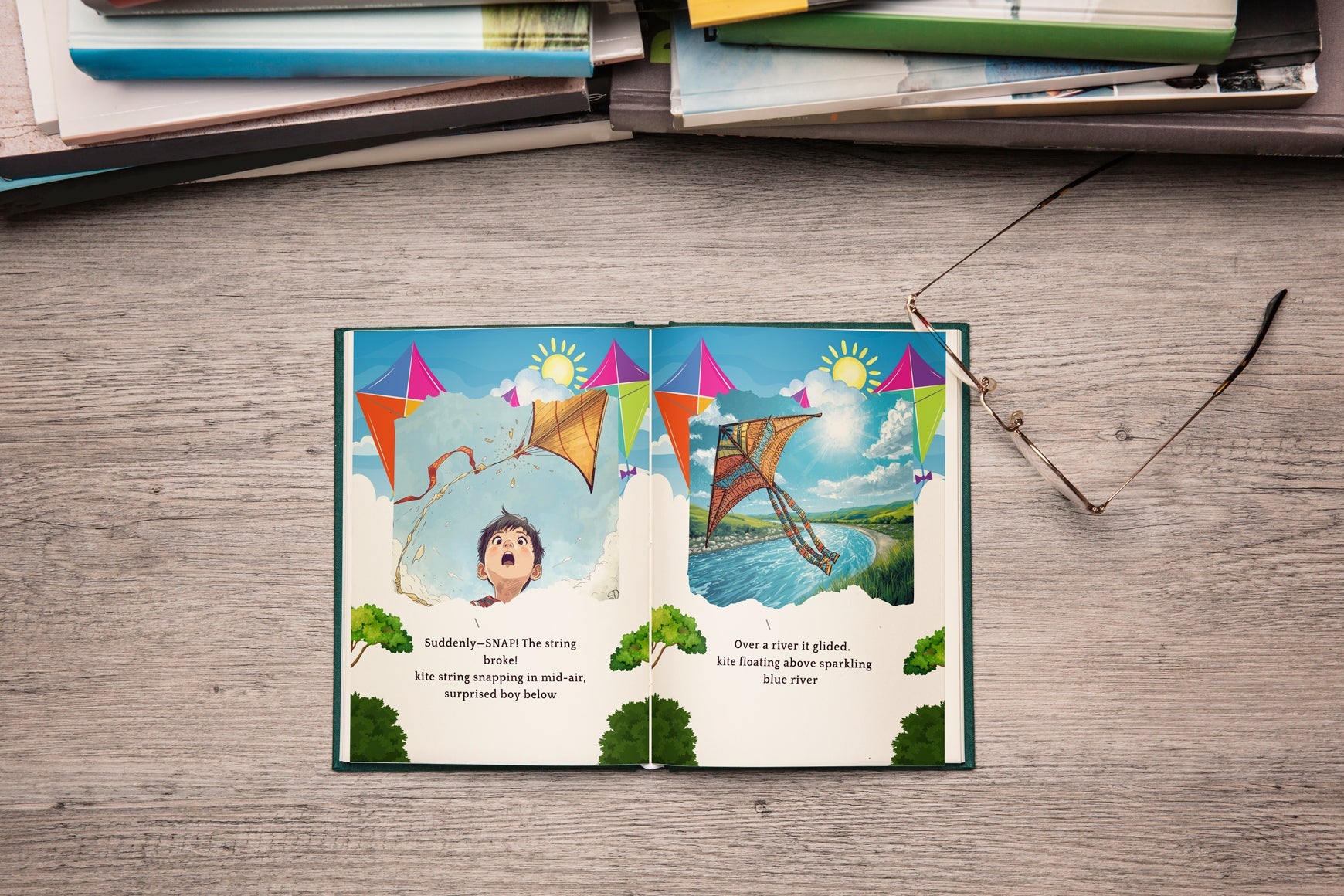 The March Wind and the Little Kite Book
