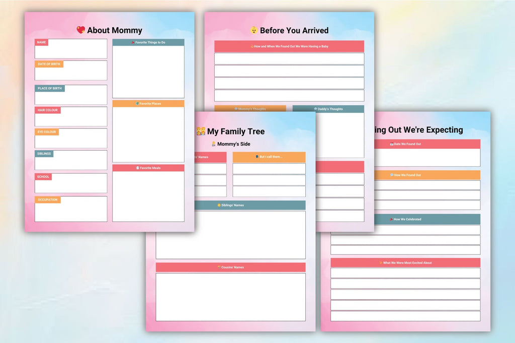 Sweet Baby Memories Journal