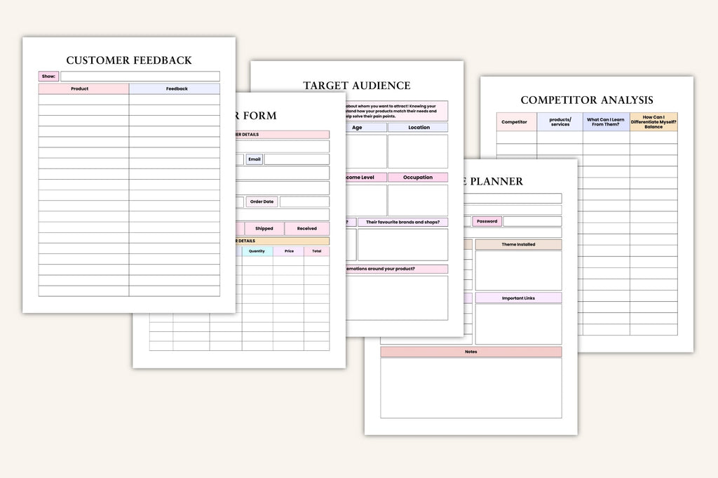 Craft Business Planner