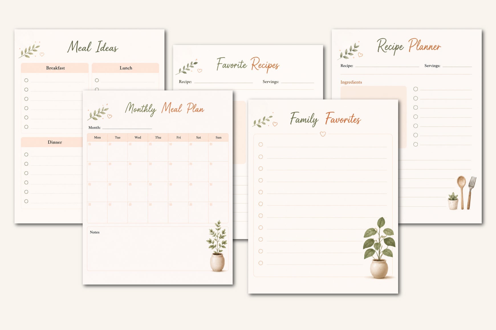 Family Budget Meal Planner